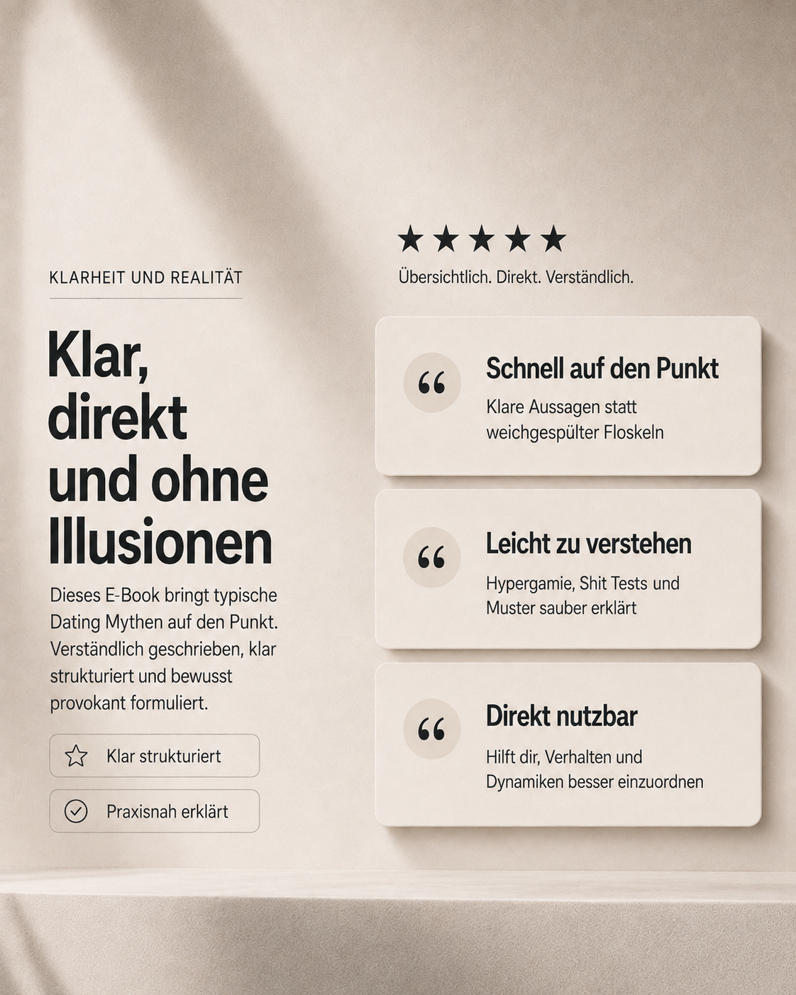 Die Dating-Lüge: Das wollen Frauen wirklich