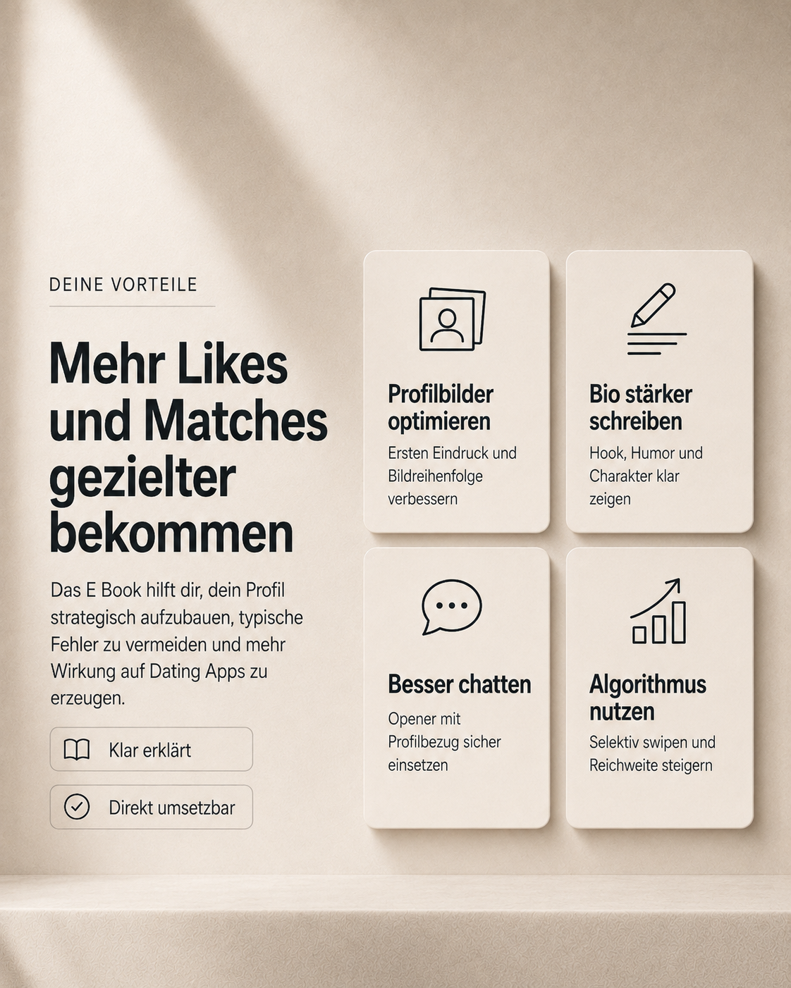 Das perfekte Profil - Mehr Likes, Matches & Dates