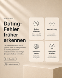7 Dating-Fehler, die Männer machen