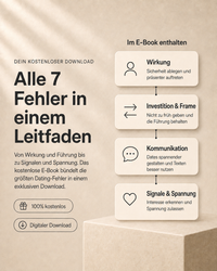 7 Dating-Fehler, die Männer machen