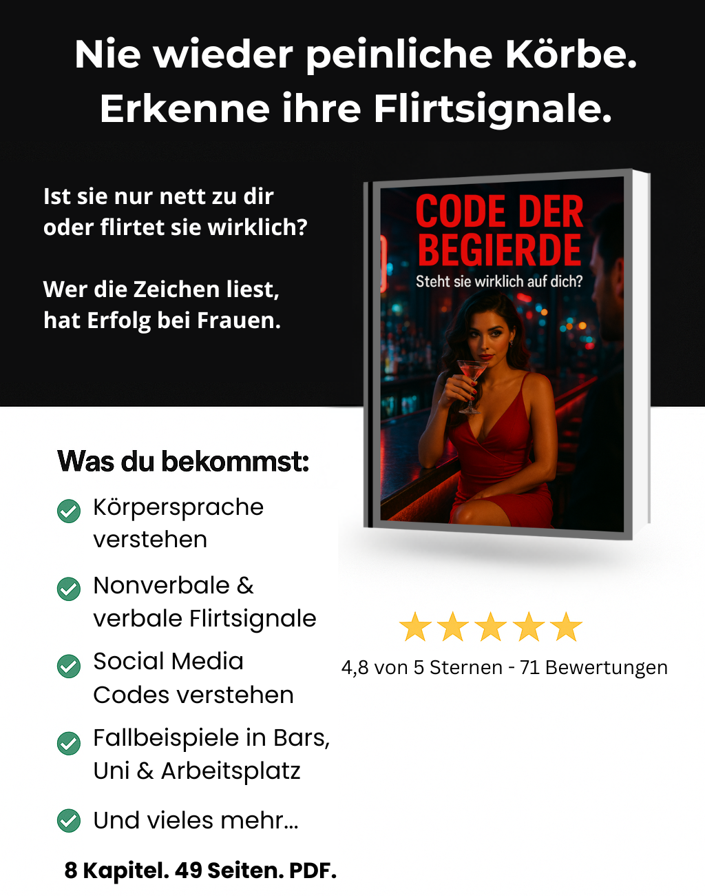 Code der Begierde: Flirtsignale entschlüsseln