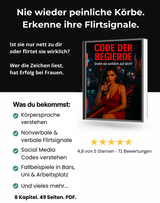Code der Begierde: Flirtsignale entschlüsseln