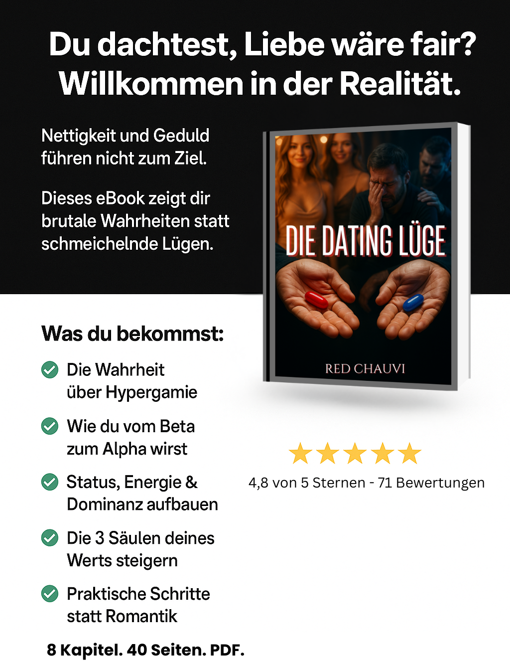 Die Dating-Lüge: Das wollen Frauen