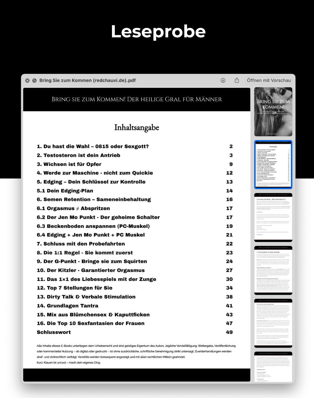 Bring sie zum Kommen: Das will sie im Bett