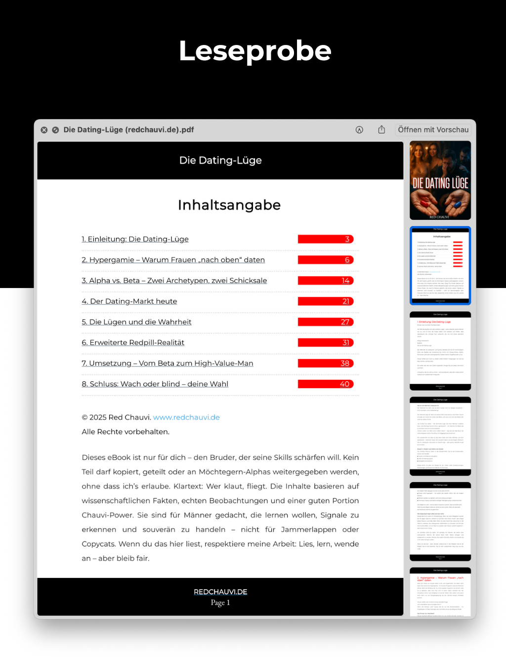 Die Dating-Lüge: Das wollen Frauen